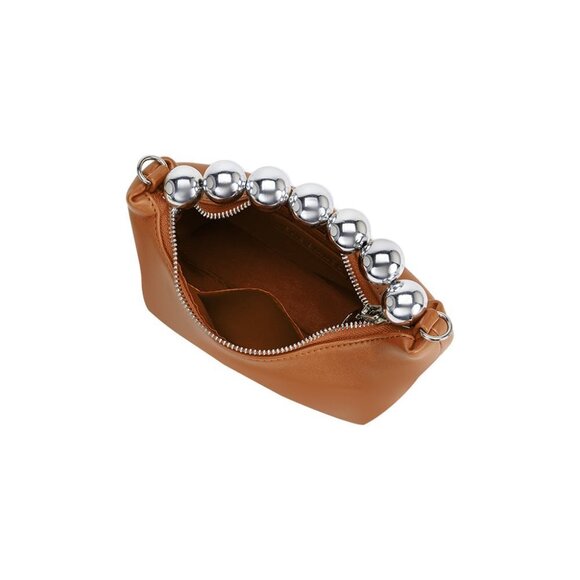 Esme Tan Top Handle Vegan Mini Bag - Picture 3 of 9